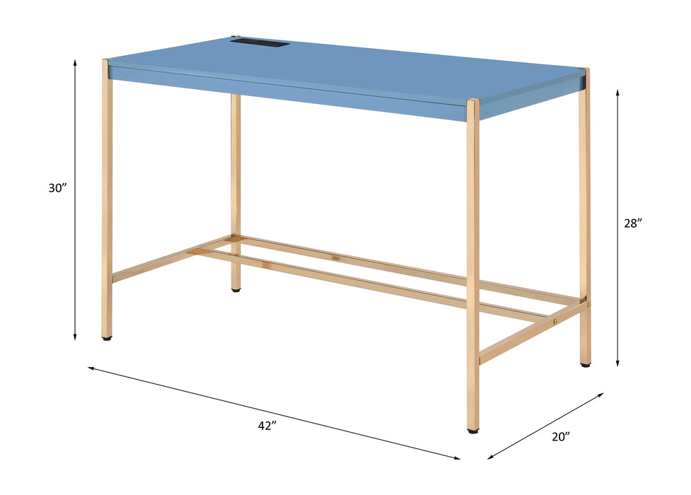 Midriaks 42"L Writing Desk with USB