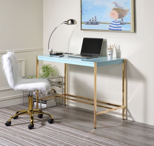 Midriaks 42"L Writing Desk with USB