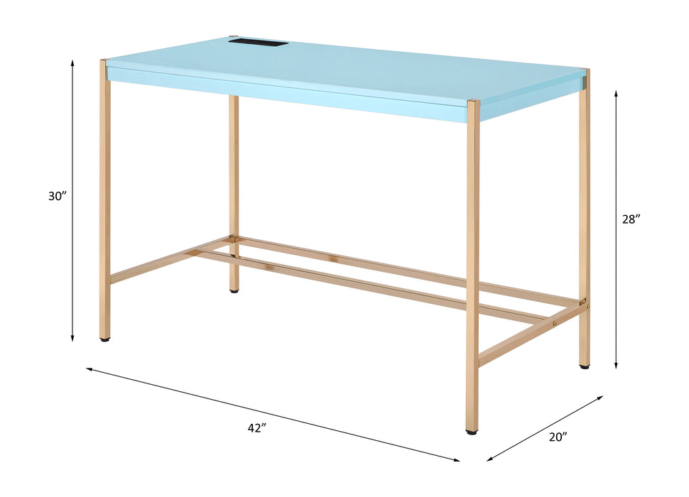 Midriaks 42"L Writing Desk with USB