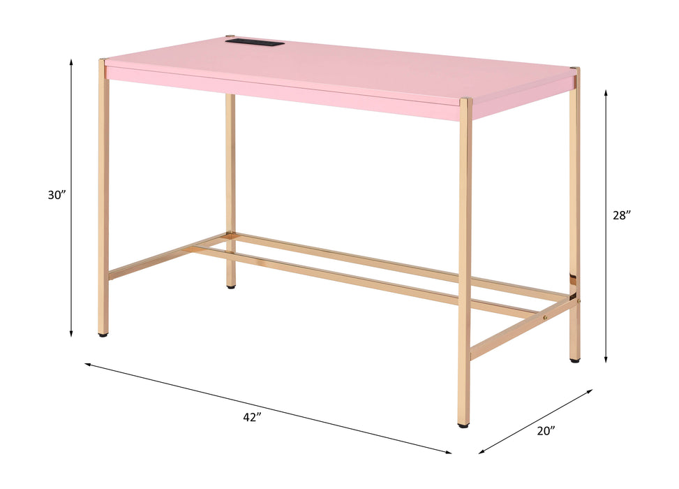 Midriaks 42"L Writing Desk with USB