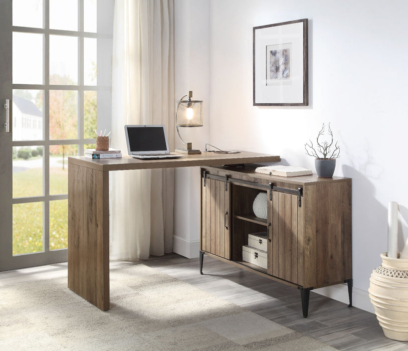 Zakwani 55"L Writing Desk with USB