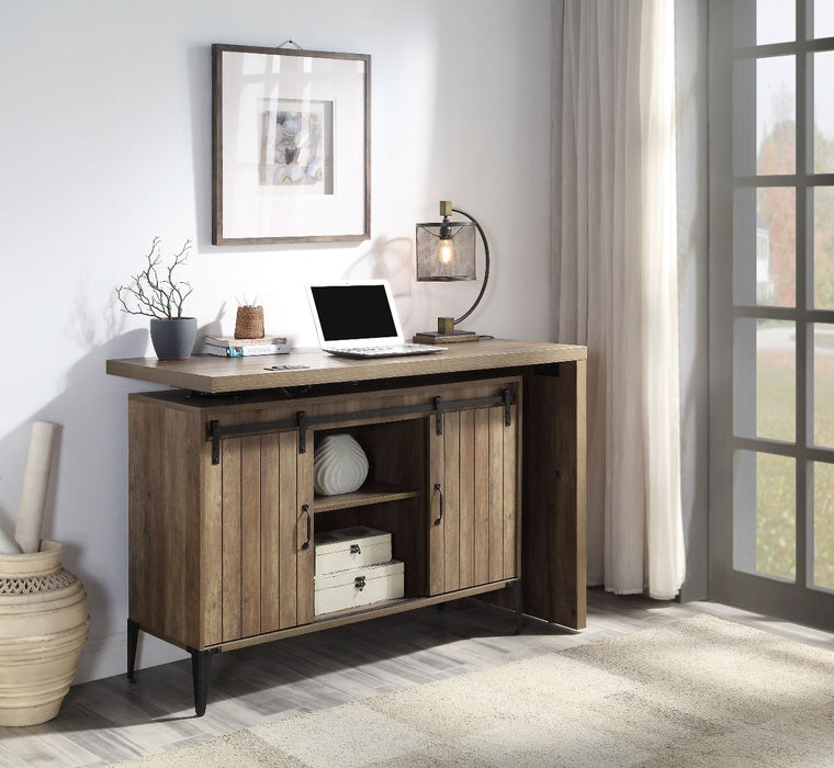 Zakwani 55"L Writing Desk with USB