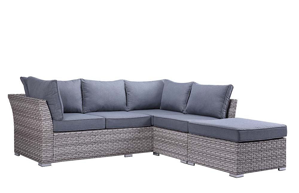 Laurance Patio Sectional Sofa & Cocktail Table