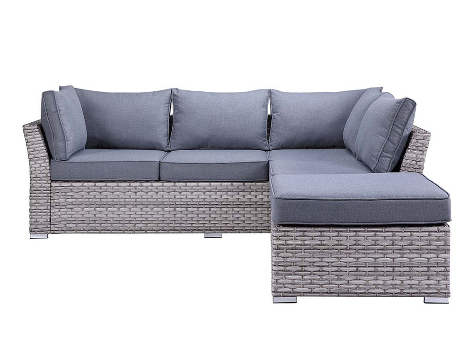 Laurance Patio Sectional Sofa & Cocktail Table