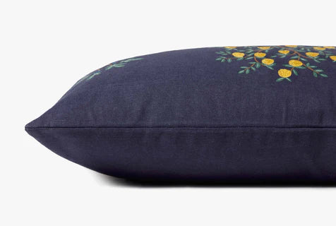 Rifle Paper Co. x Loloi Pillows PRP0009 Navy / Multi