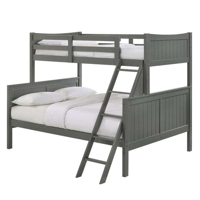 Sami Twin Over Full Bunk Bed Grey